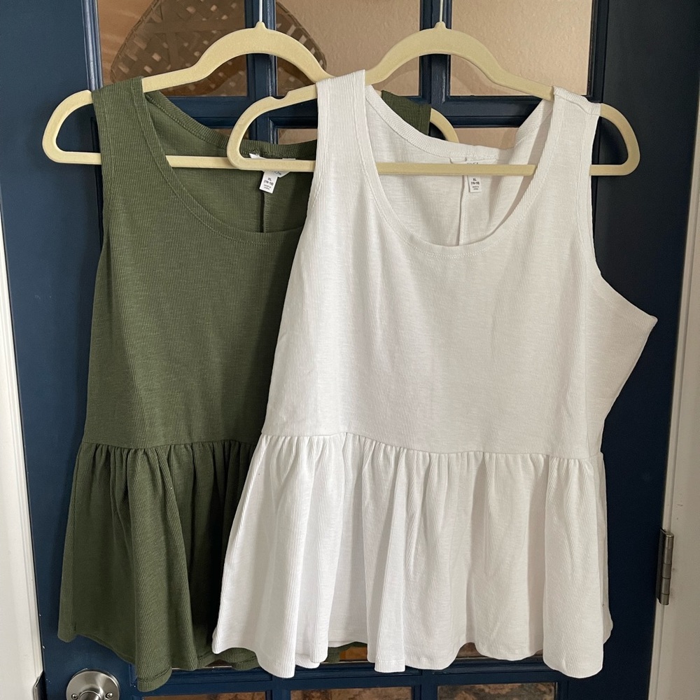 BRAND NEW Peplum Tops Bundle